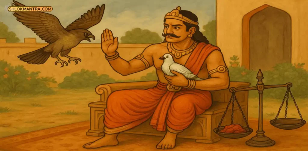 परोपकारी राजा शिवि चक्रवर्ती