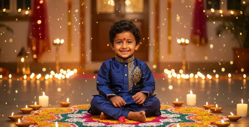 Baby Prompts for Gemini AI - अपने Baby की Photo को बनाएं Magical & Traditional! 3