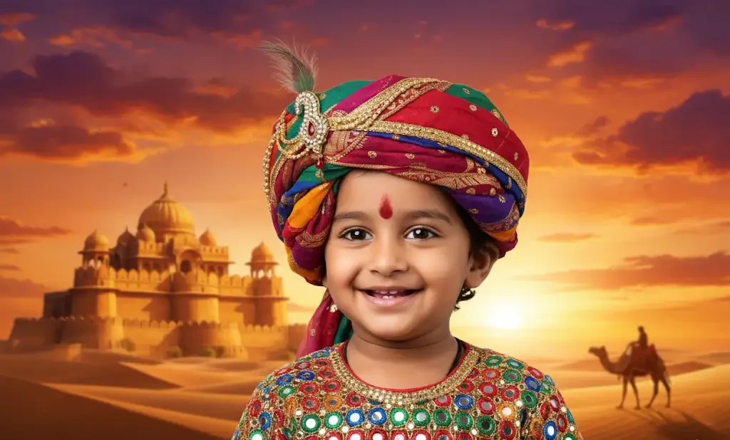 Tradtional Indian Baby Prompts for Gemini AI : Copy-Paste करो और देखो Magic! 5