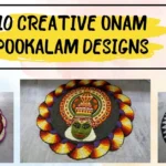 10 Creative onam pookalam designs