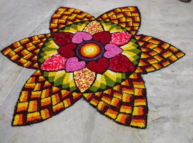 onam pookalam designs 1