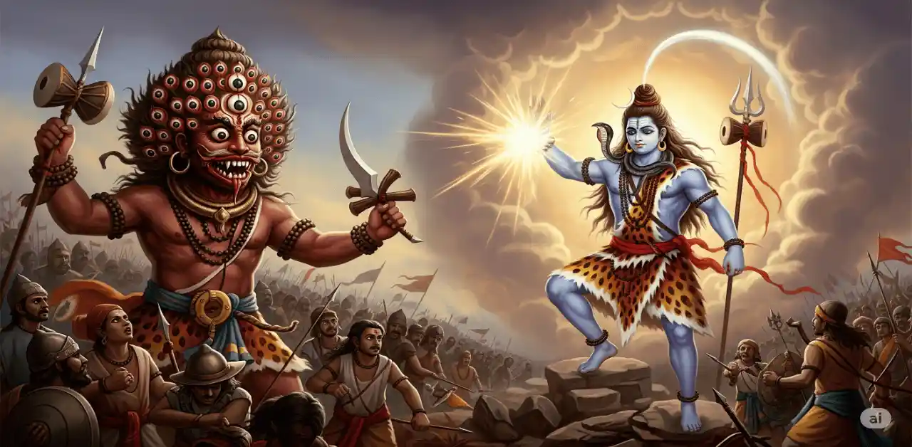 अंधकासुर की कथा कैसे शिव-पार्वती का पुत्र बना एक भयानक दैत्य