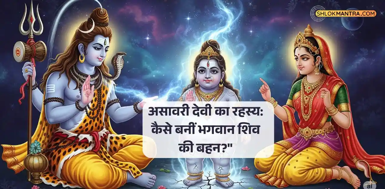 असावरी देवी का रहस्य कैसे बनीं भगवान शिव की बहन