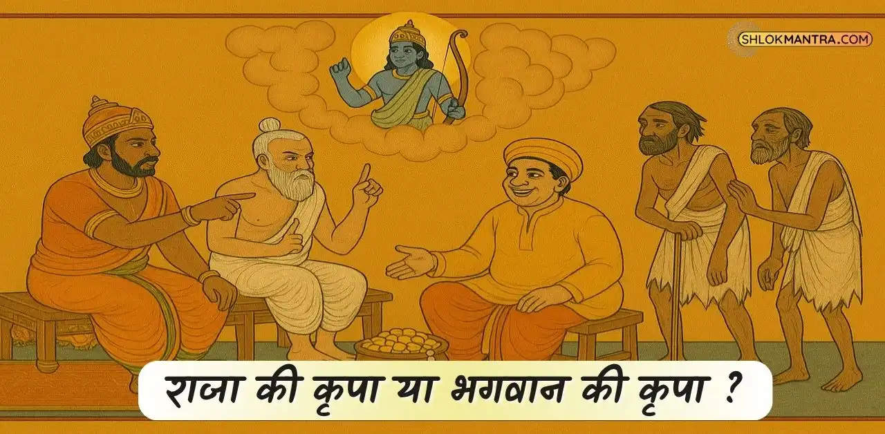 राजा की कृपा या भगवान की कृपा ?